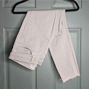 LOFT, modern skinny crop pant, gray, size 6/28